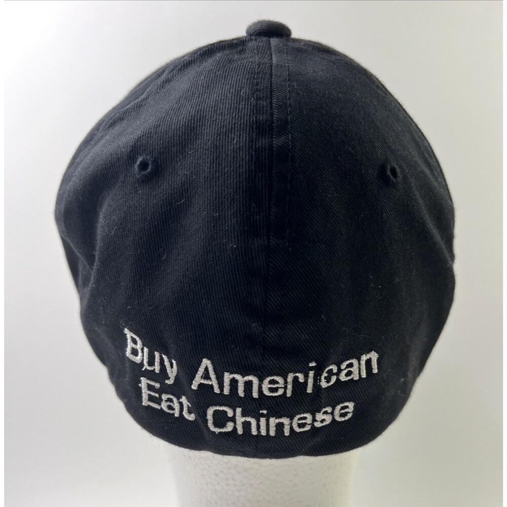 "Alloy Specialties Inc." And "Buy American Eat Chinese" Hat Cap Size S-M